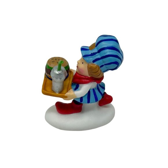 Department 56 North Pole - One Choo-Choo Burger Coming Up - Vintage - Picture 3 of 9